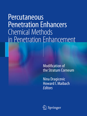 cover image of Percutaneous Penetration Enhancers Chemical Methods in Penetration Enhancement